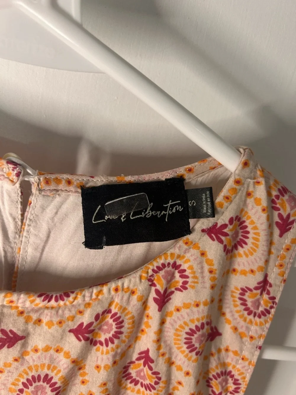 ANTHROPOLOGIE LOVE & LIBERATION TIERED SIDE CUTOUT SUNDRESS SIZE SMALL - Picture 7 of 14